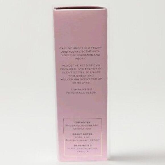 Revolution Beauty London Call Me Angel Home Reed Diffuser Fruity & Floral Peony - Picture 3 of 7